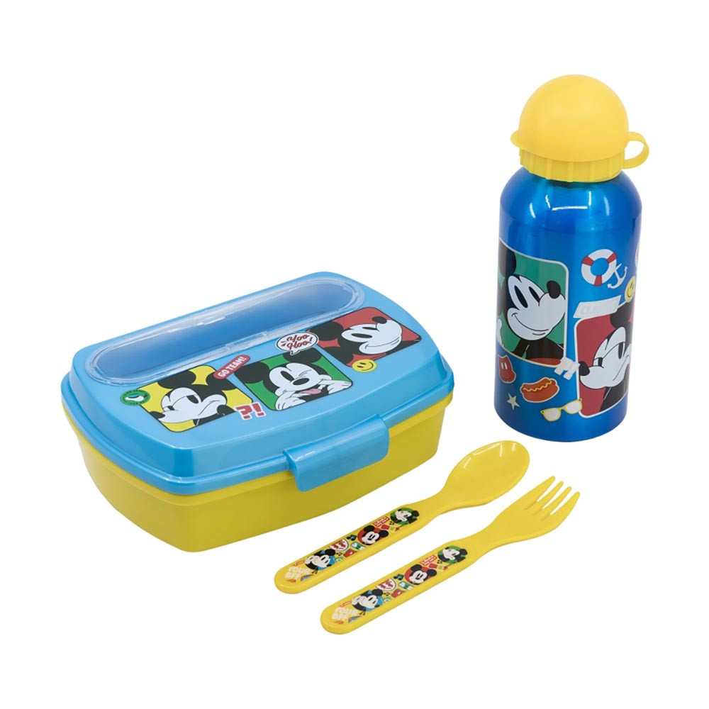 Disney Disney Stor 4 Pcs Urban BTS Set in Gift Box Mickey Mouse Fun-Tastic | 74363 - Home & Kitchen - Lebanon