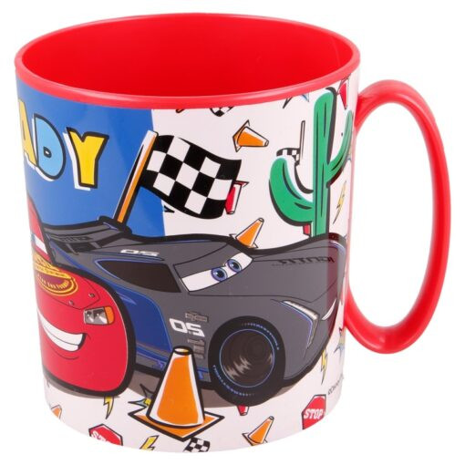 Disney Stor Micro Mug 390ml Cars Let's Race | 51504 - Home & Kitchen - Lebanon