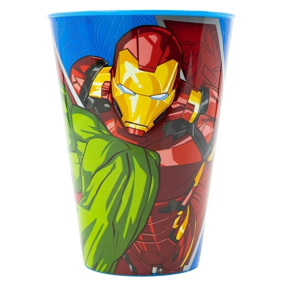 Disney Stor Large Easy PP Tumbler 430ml Avengers Heraldic Army | 74106 - Home & Kitchen - Lebanon