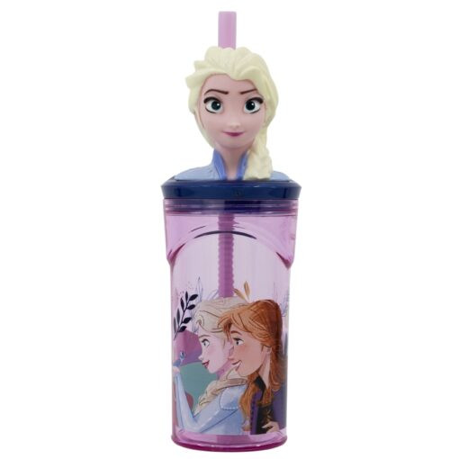 Disney Stor 3D Figurine Tumbler 360ml Frozen Trust The Journey | 74266 - Home & Kitchen - Lebanon