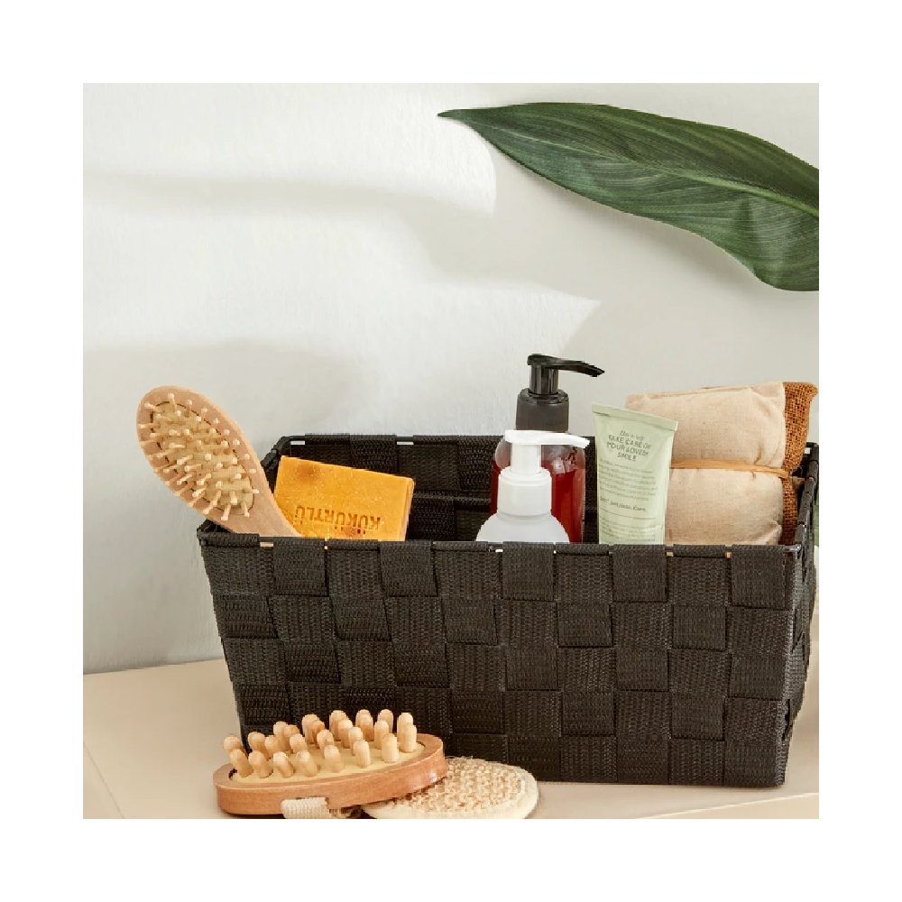 Karaca Karaca Vivian Basket - Black | 300.21.02.0275 - Home & Kitchen - Lebanon