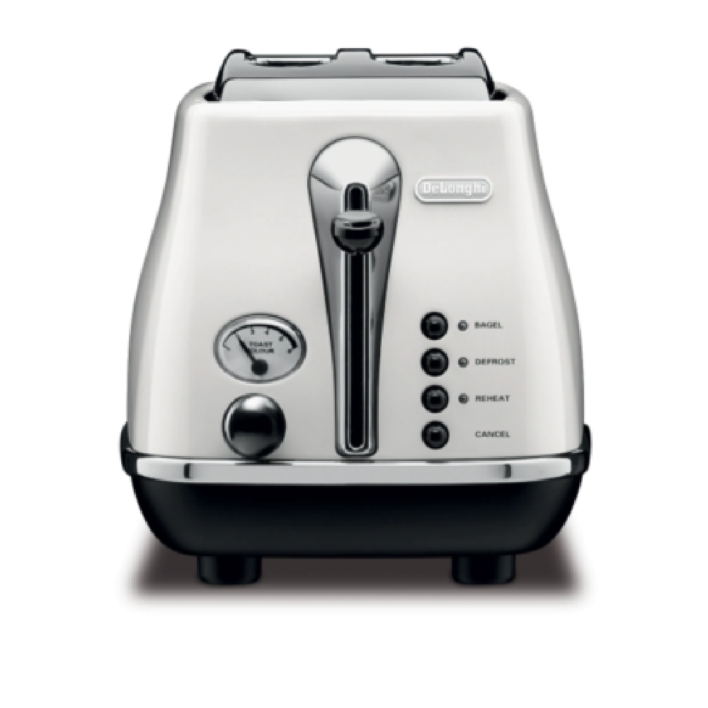 Delonghi Delonghi Icona Toaster White | BKTCTO2003W - Home & Kitchen - Lebanon