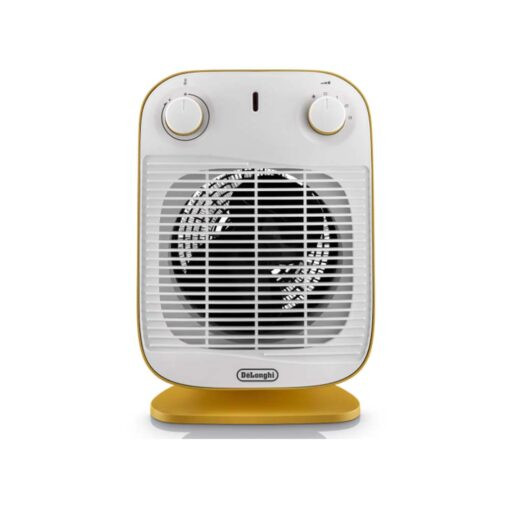 Delonghi Delonghi Vertical Edge Fan Heater Yellow | DHF-HFS50B20.YE - Home & Kitchen - Lebanon
