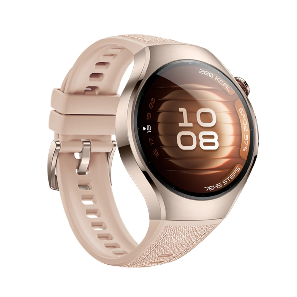 Huawei Huawei Watch 5 42mm Premium Smartwatch with Fingertip, Beige - Phones & Wearables - Lebanon