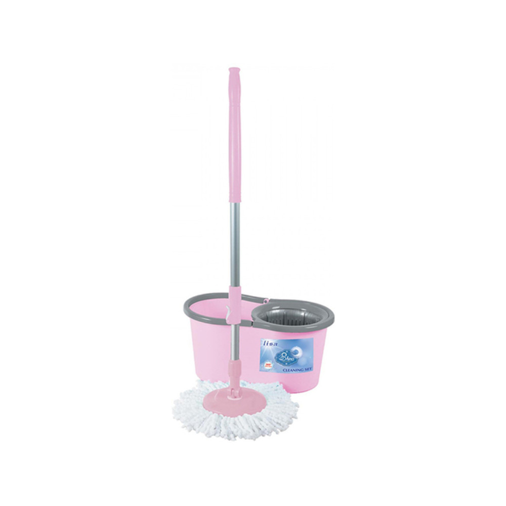 Zilan Zilan Mop Cleaning Set (Pink) | ZLN1389PK - Home & Kitchen - Lebanon