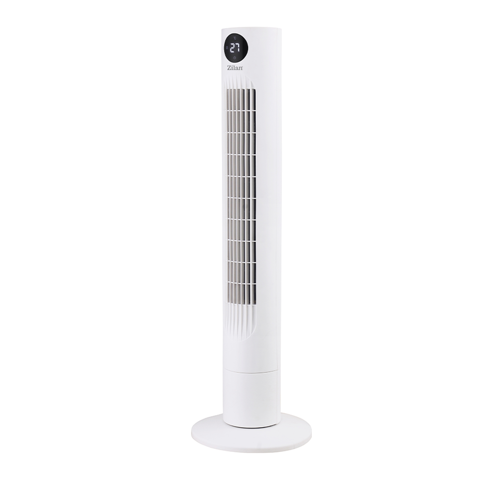 Zilan Zilan Tower Fan, 35.5-Inch, Remote Controls, Soft Touch Button With LED, 3 Speeds | ZLN1023 - Home & Kitchen - Lebanon