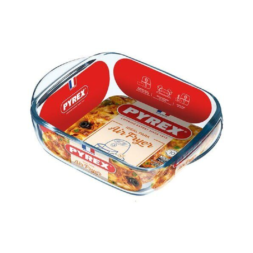 Pyrex Pyrex Square Roaster - 25X22CM | 212B100 - Home & Kitchen - Lebanon