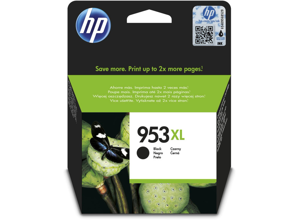 HP HP 953XL BLACK Ink Cartridge | L0S70AE BGX - Printers & Ink - Lebanon