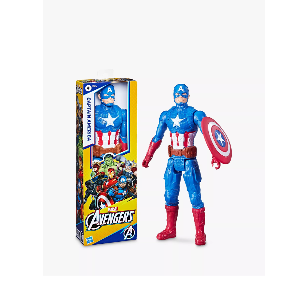 Hasbro Hasbro Marvel Avengers Titan Hero Series - Captain America | E3309N - Toys & Games - Lebanon