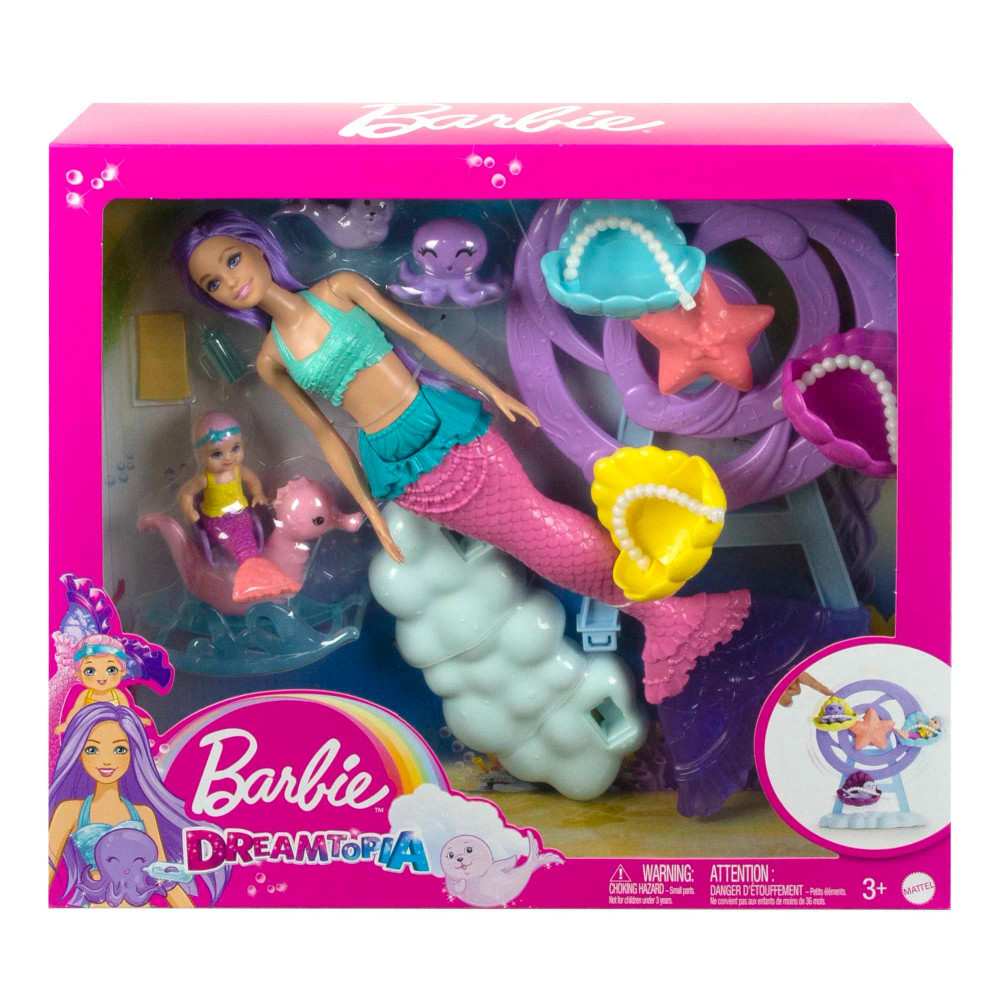 Barbie Barbie Mermaid Doll, Nurturing Playset | MTBBHLC30 - Toys & Games - Lebanon