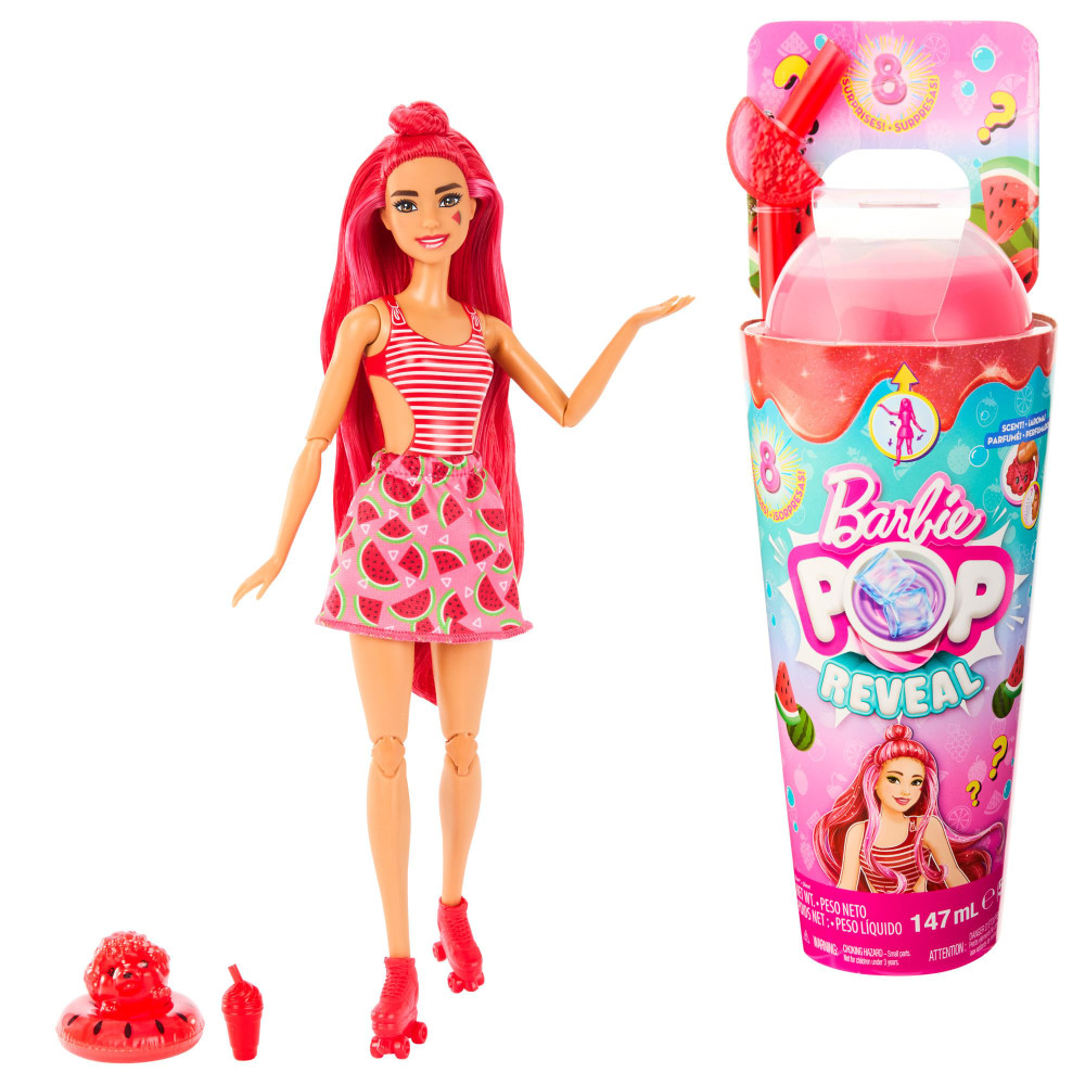 Barbie Barbie Pop Reveal Melon Scented Doll – Deluxe Version | MTBBHNW43 - Toys & Games - Lebanon