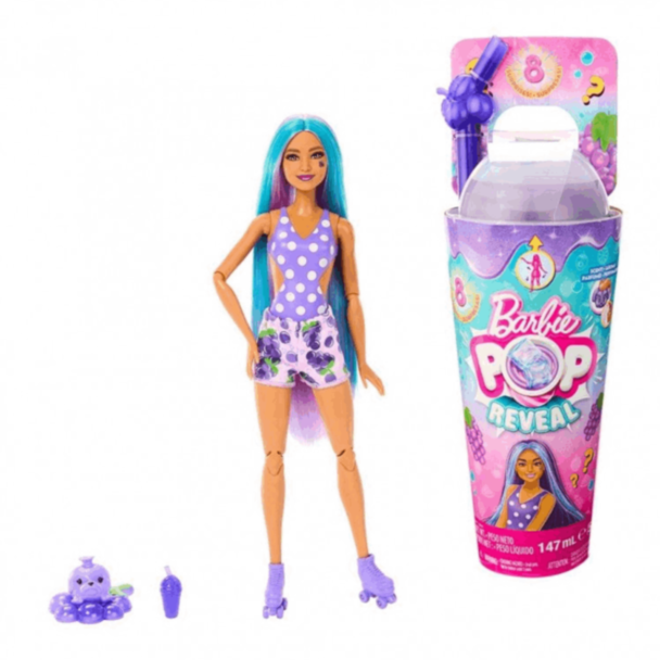 Barbie Barbie Pop Reveal Grape Scented Doll – Deluxe Version | MTBBHNW44 - Toys & Games - Lebanon
