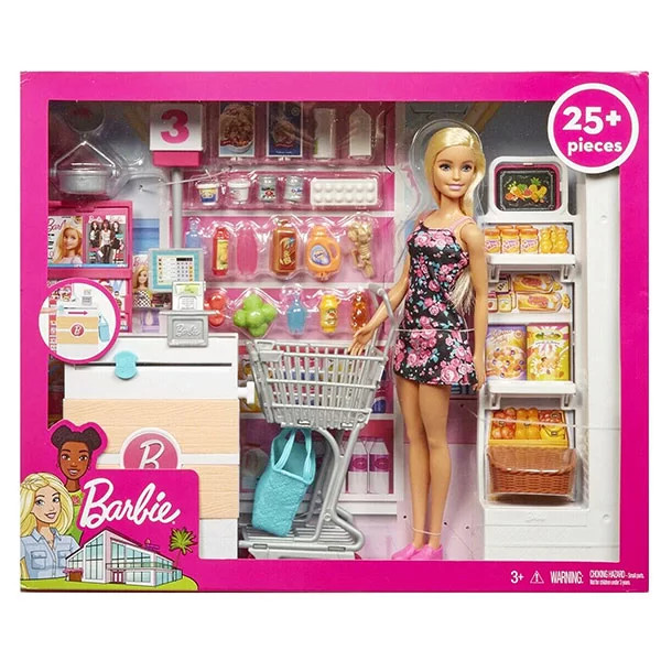 Barbie Barbie Supermarket Playset | MTBBFRP01 - Toys & Games - Lebanon
