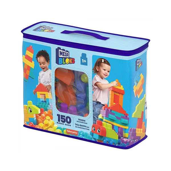Mega Bloks Mega Bloks Bigger Bulk Bag – 150 Pieces | MTNMGHHM96 - Toys & Games - Lebanon