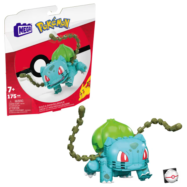 Pokemon Pokémon Bulbasaur Figure – Same Scale Series | MTMGGVK83 - Toys & Games - Lebanon