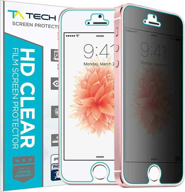 undefined iPhone5 Clear screen protector Anti-scratch | YJT-IPT021 - Phones & Wearables - Lebanon