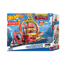 Hot Wheels Hot Wheels City Super Fire Station Playset | MTHWHKX41 - Toys & Games - Lebanon