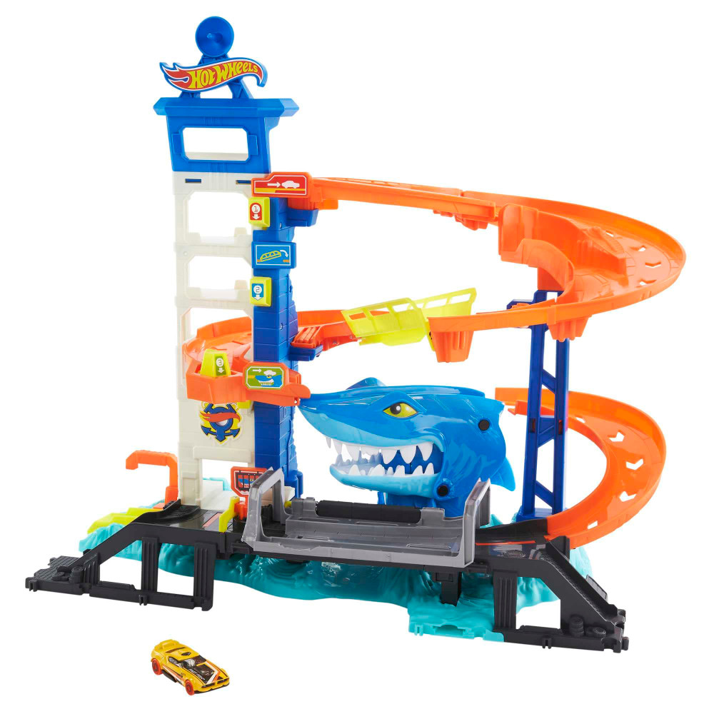 Hot Wheels Hot Wheels City Attack Shark Playset | MTHWHDP06 - Toys & Games - Lebanon