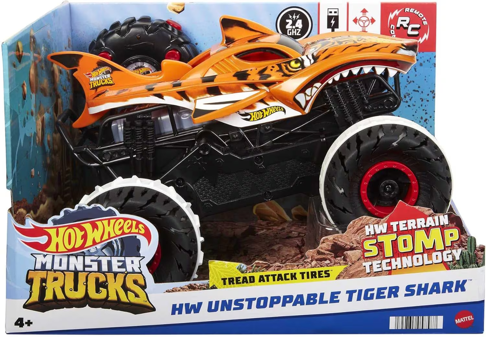Hot Wheels Hot Wheels RC Monster Truck | MTHWHGV87 - Toys & Games - Lebanon