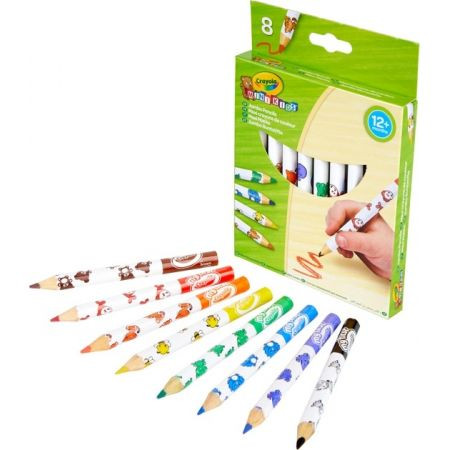 Crayola Crayola 8 MK Jumbo Decorated Pencils | CY3678 - Home & Kitchen - Lebanon