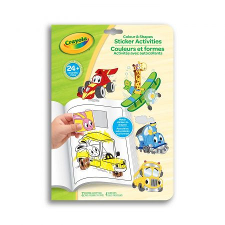 Crayola Crayola MK COLOR & SHAPES WHIMSICAL WHEELS ACTIVITY BOOK | CY256938 - Home & Kitchen - Lebanon