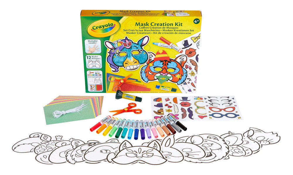 Crayola Crayola Mask Creation Kit | CY040638 - Home & Kitchen - Lebanon
