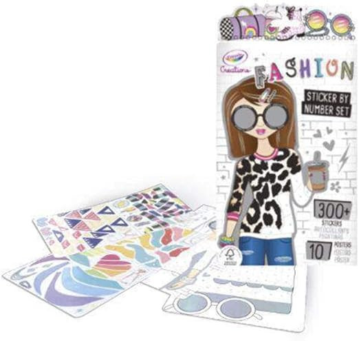 Crayola CRAYOLA CREATIONS - STICKERS BY NUMBER SET | CY26285 - Home & Kitchen - Lebanon