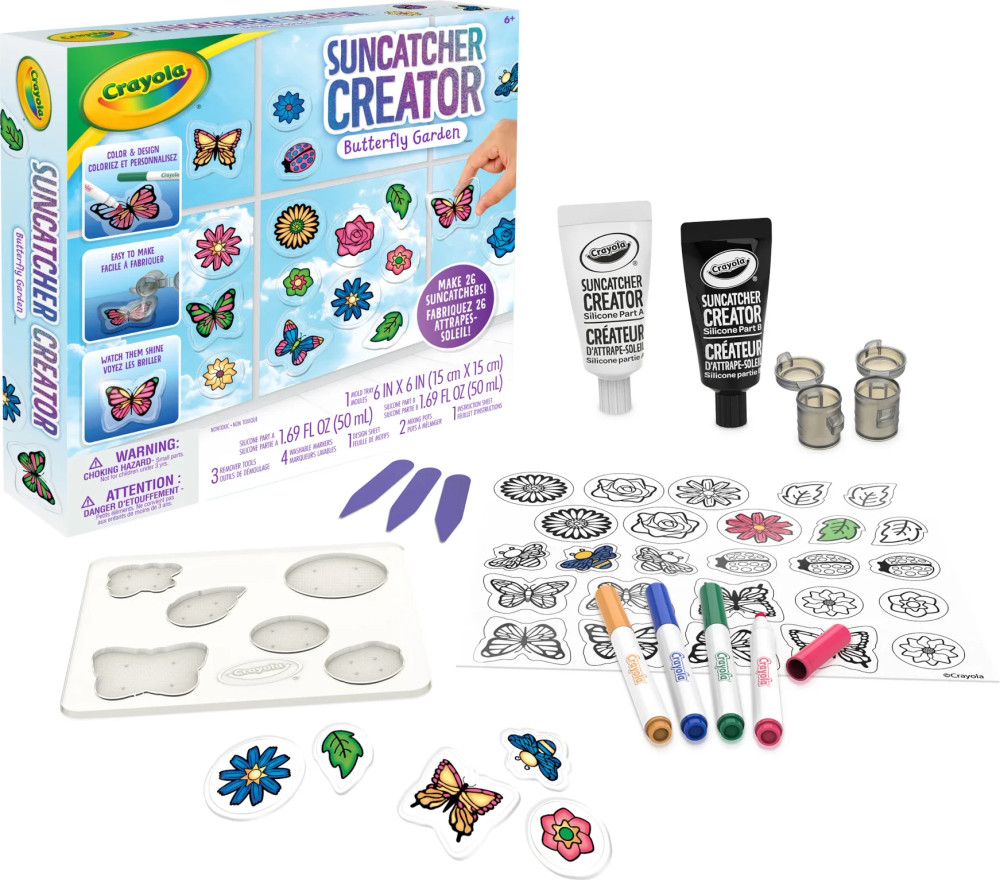 Crayola Crayola CREATIONS SUNCATCHER CREATOR | CY042596 - Home & Kitchen - Lebanon
