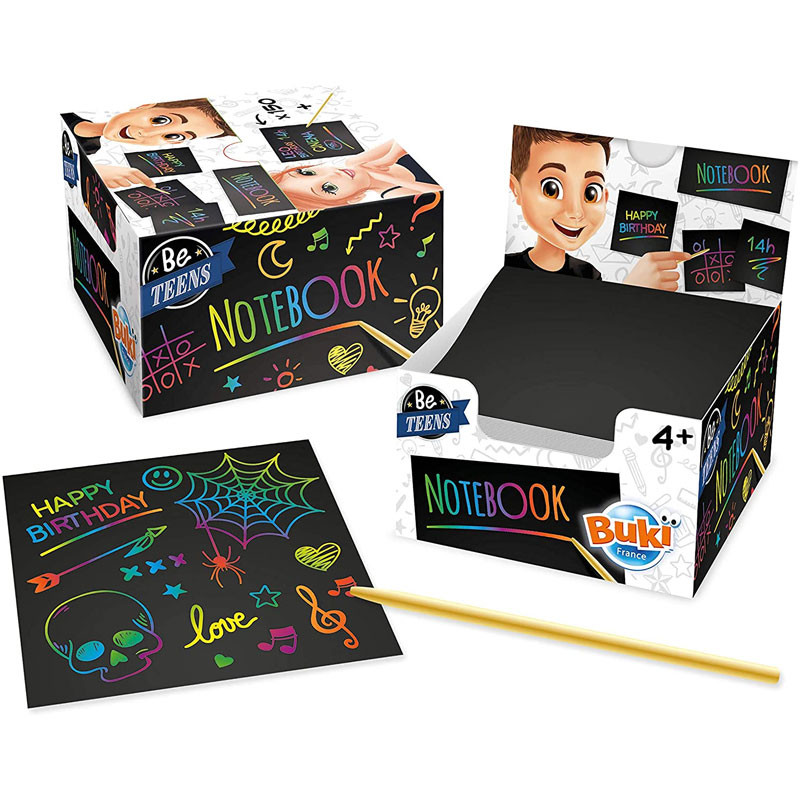 Buki Be Buki Be Teen Scratch Notebook | BKNB001 - Computers & Tech - Lebanon