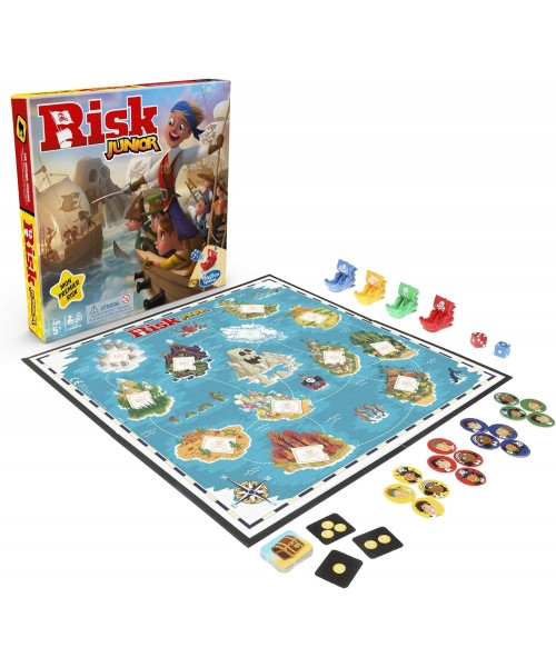 Hasbro Hasbro Risk Junior Board Game (English) | E6936 - Toys & Games - Lebanon