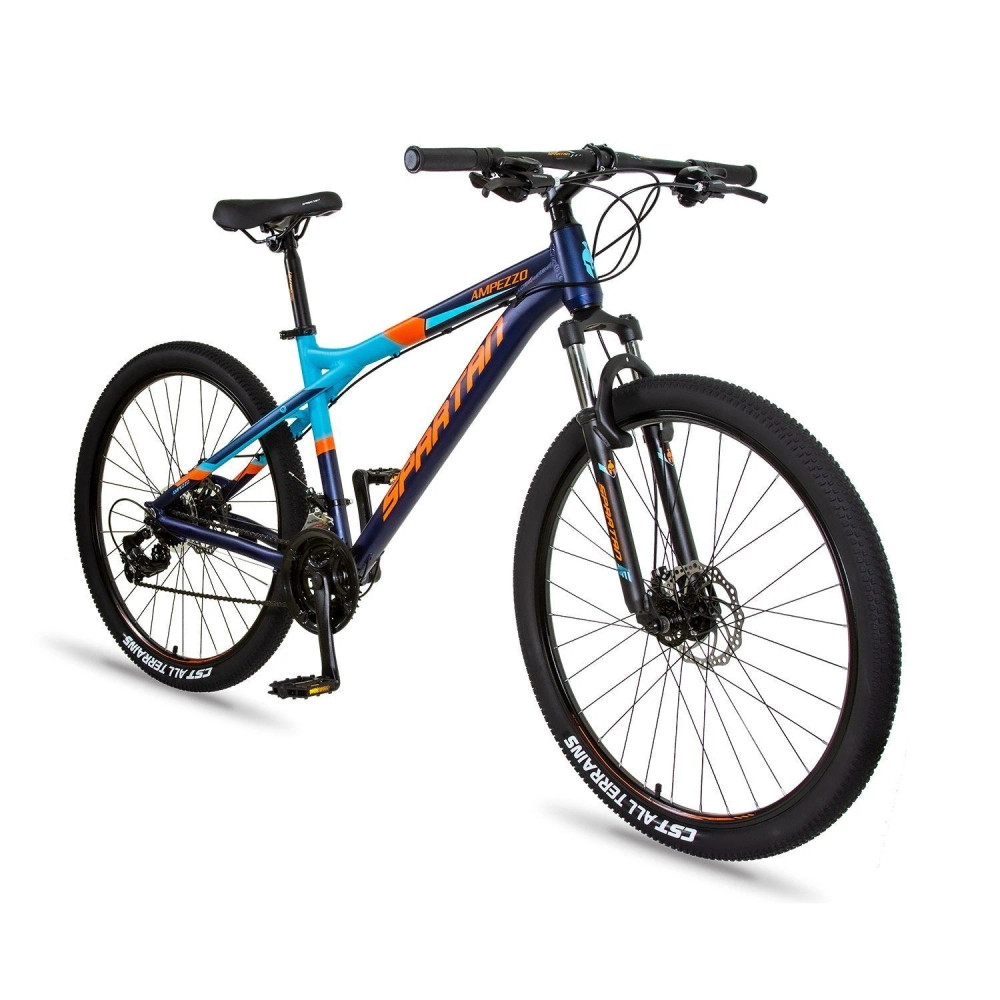 Spartan Spartan 27.5" Ampezzo Men’s Mountain Bike – Blue | 3006 - Sports & Outdoors - Lebanon