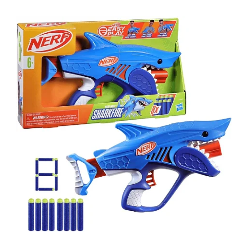 Nerf Nerf Junior Wild Sharkfire Foam Blaster | F8645 - Toys & Games - Lebanon