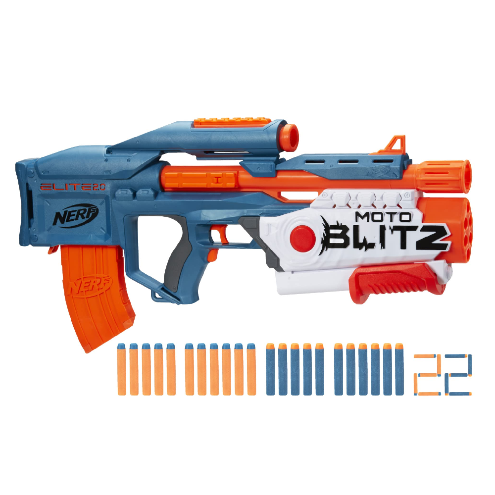 Nerf Nerf Elite 2.0 Motoblitz Blaster with Scope | F5872 - Toys & Games - Lebanon