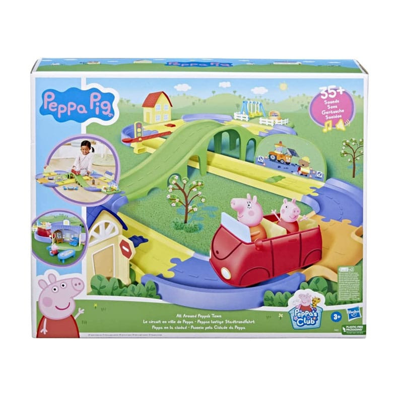 PEPPA PIG Peppa Pig All Around Peppa’s Town Set | F4822 - Toys & Games - Lebanon