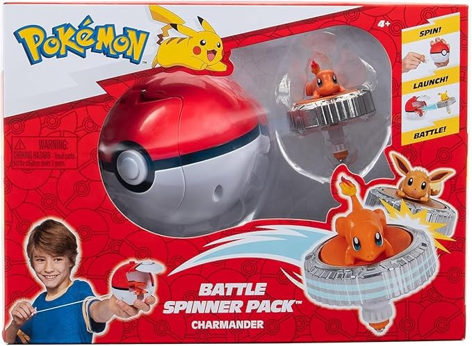 Pokemon Pokémon Battle Spinner Pack – Charmander | PKW4397 - Toys & Games - Lebanon