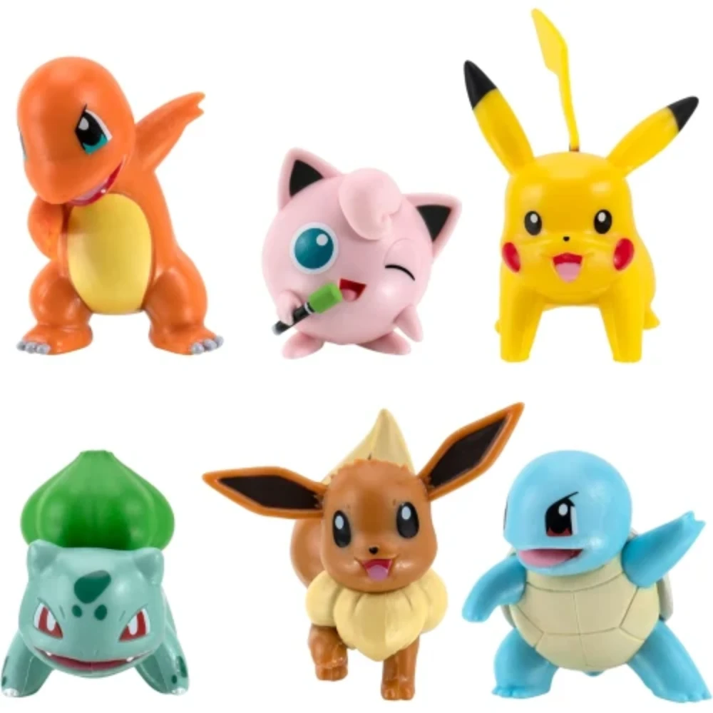Pokemon Pokémon Battle Figure Multipack (6-Pack) | PKW2469 - Toys & Games - Lebanon