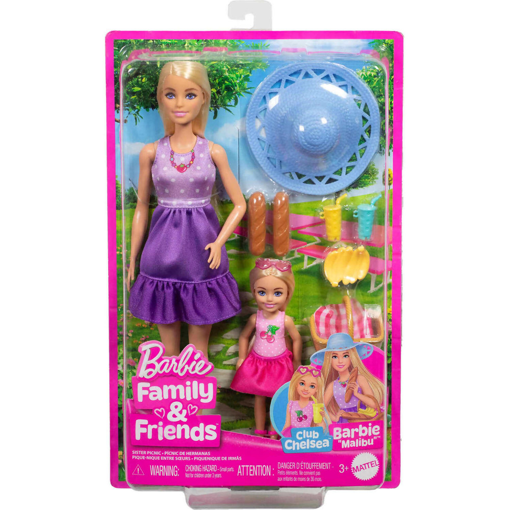 Barbie Barbie Family & Friends Doll Sisters on a Picnic | MTBBJBF43 - Toys & Games - Lebanon