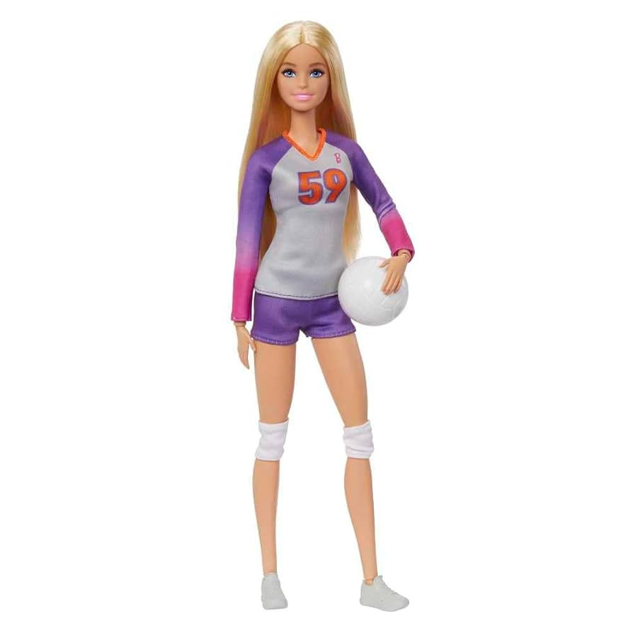 Barbie Barbie Made to Move Volleyball Doll | MTBBHKT72 - Toys & Games - Lebanon
