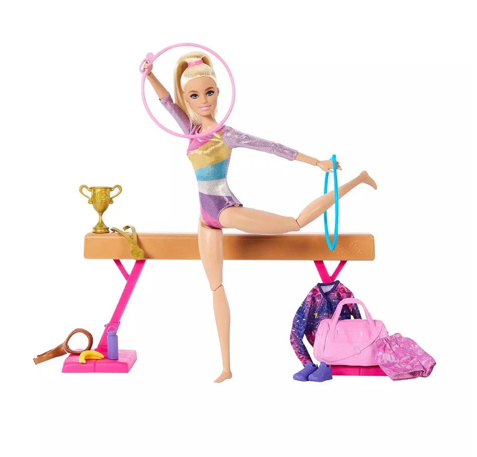 Barbie Barbie Gymnastics Gymnast Doll Playset | MTBBHRG52 - Toys & Games - Lebanon