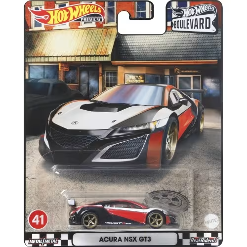 Hot Wheels Hot Wheels Premium – Boulevard Cars Acura NSX GT3 | MTHWGJT68 - Toys & Games - Lebanon