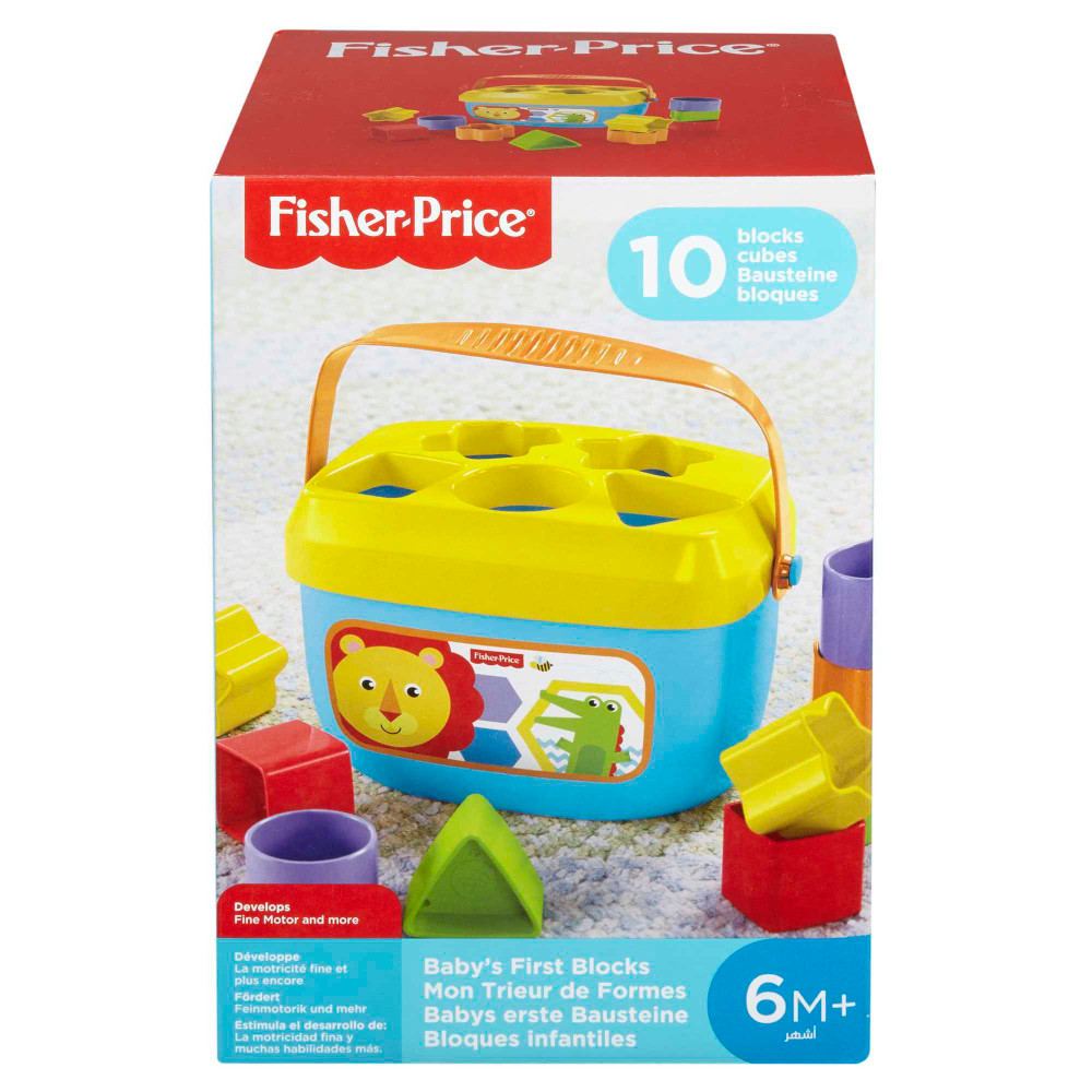 Fisher Price Fisher‑Price Baby’s First Blocks | MTFPFFC84 - Toys & Games - Lebanon