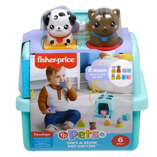 Fisher Price Fisher‑Price Sort & Stow Pet Carrier | MTFPHTW93 - Toys & Games - Lebanon