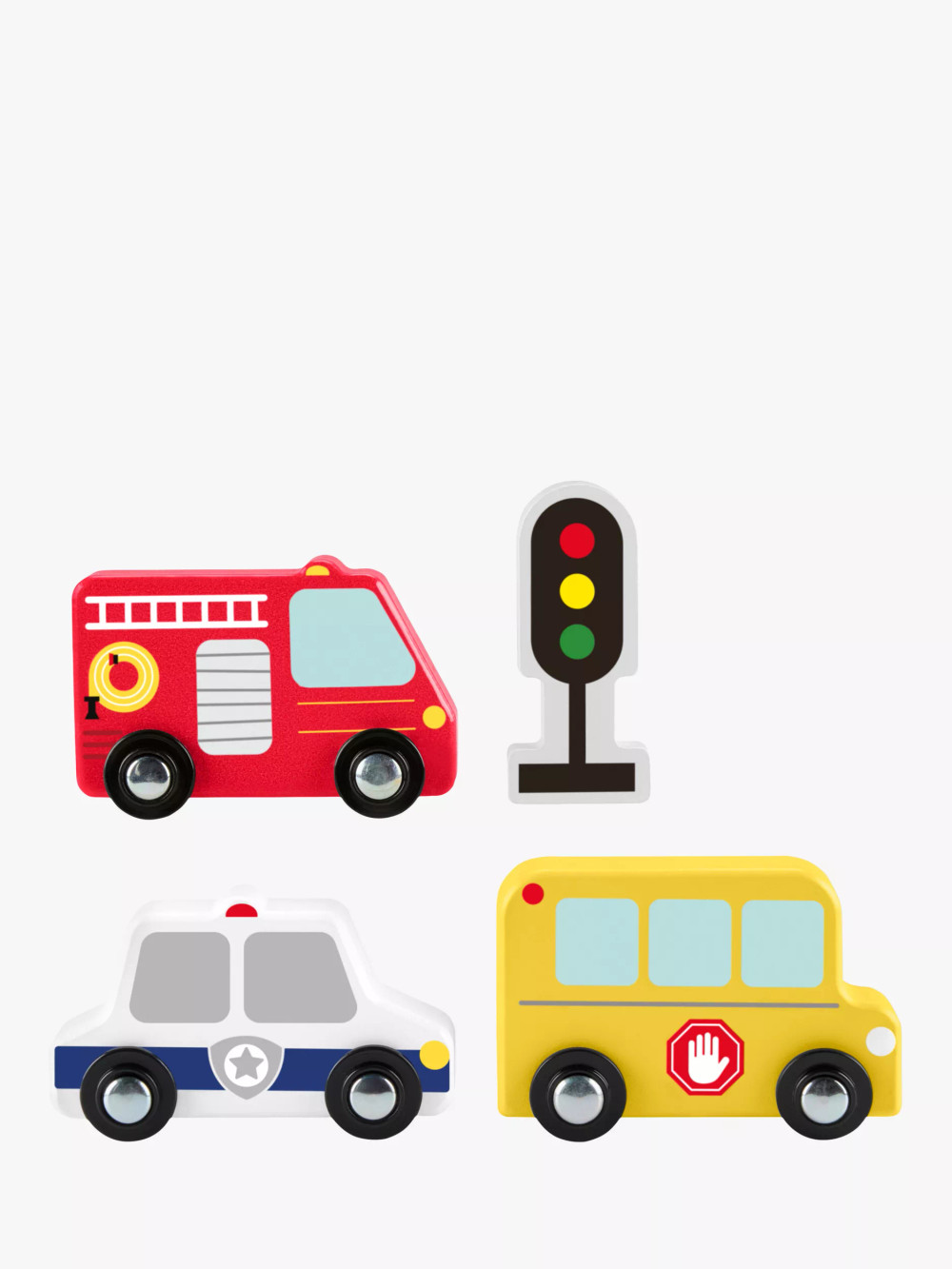 Fisher Price Fisher‑Price Wooden Vehicle Pack | MTFPJCY32 - Toys & Games - Lebanon