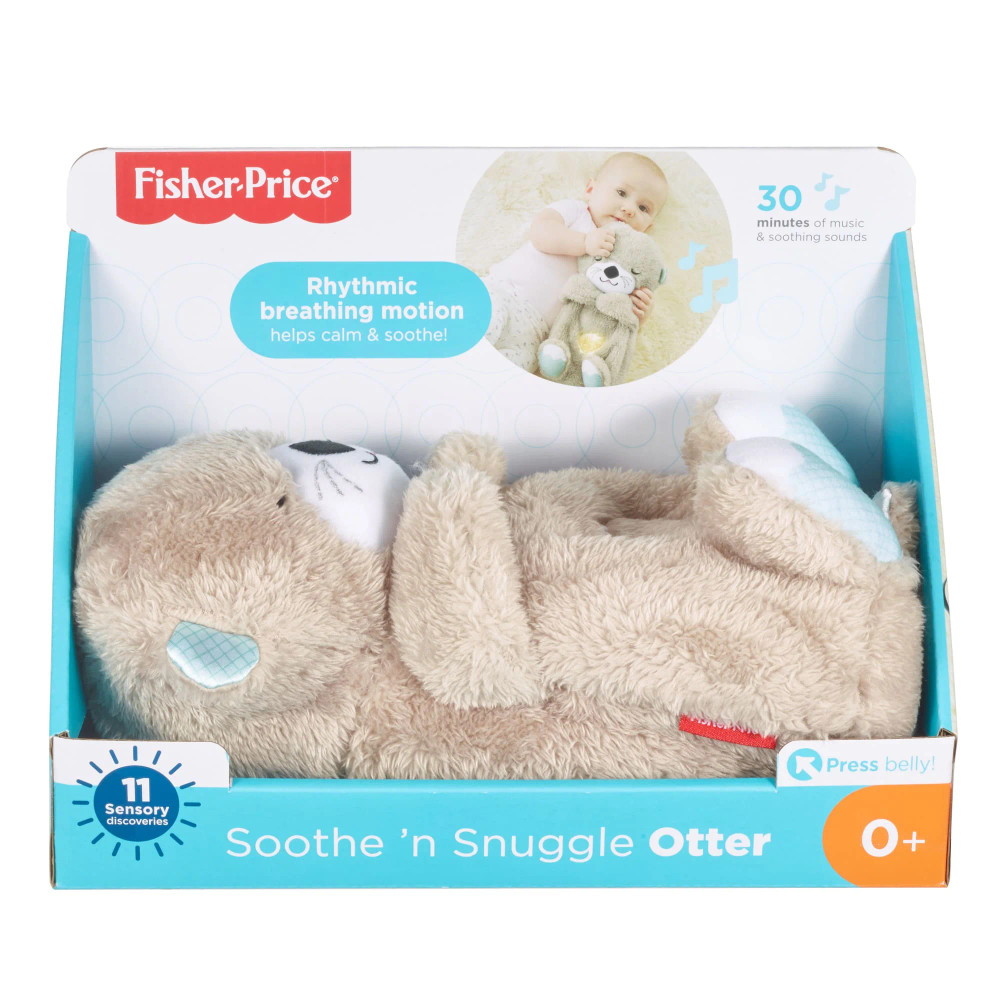 Fisher Price Fisher‑Price Soothe ’n Snuggle Breathing Otter | MTFPFXC66 - Toys & Games - Lebanon