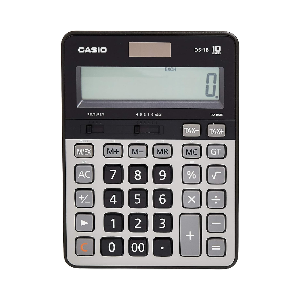 Casio Casio Calculator Desktop Type | DS-1B-W-DH - Home & Kitchen - Lebanon