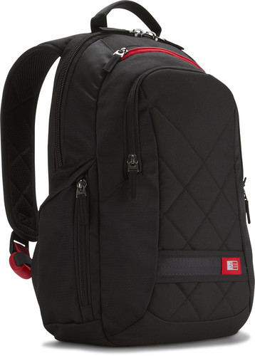 Case Logic Case Logic Sporty polyester 14" backpack, fullsize, black | DLBP114K - Sports & Outdoors - Lebanon