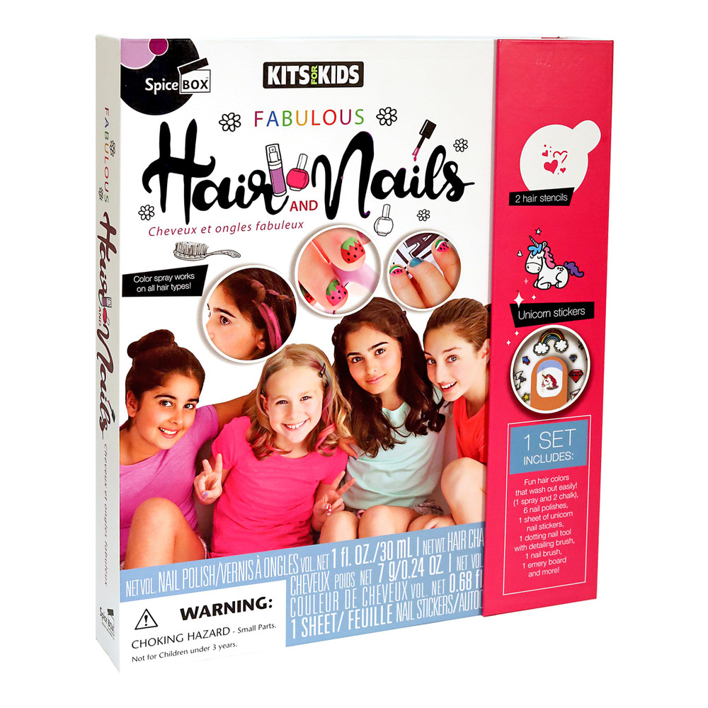 Spice Box SpiceBox KK Fabulous Hair & Nails Kit | SX11837 - Toys & Games - Lebanon