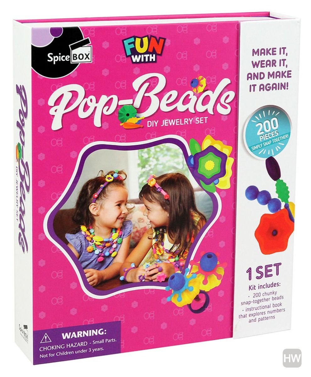 Spice Box SpiceBox FW Pop Beads Jewelry Kit | SX12926 - Toys & Games - Lebanon