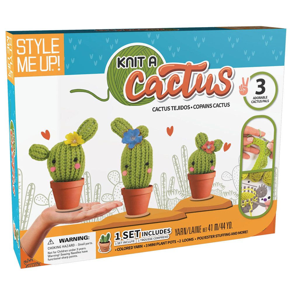 Spice Box SpiceBox SMU Knit a Cactus Kit | SX15071 - Toys & Games - Lebanon