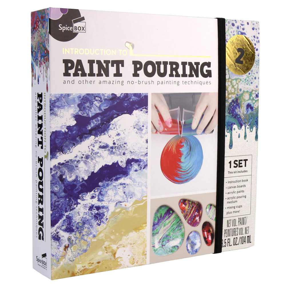 Spice Box SpiceBox IT Paint Pouring Kit | SX14982 - Home & Kitchen - Lebanon